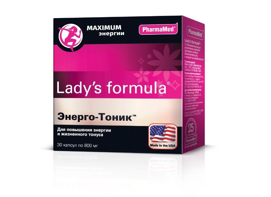 фото упаковки Lady's formula Энерго-Тоник