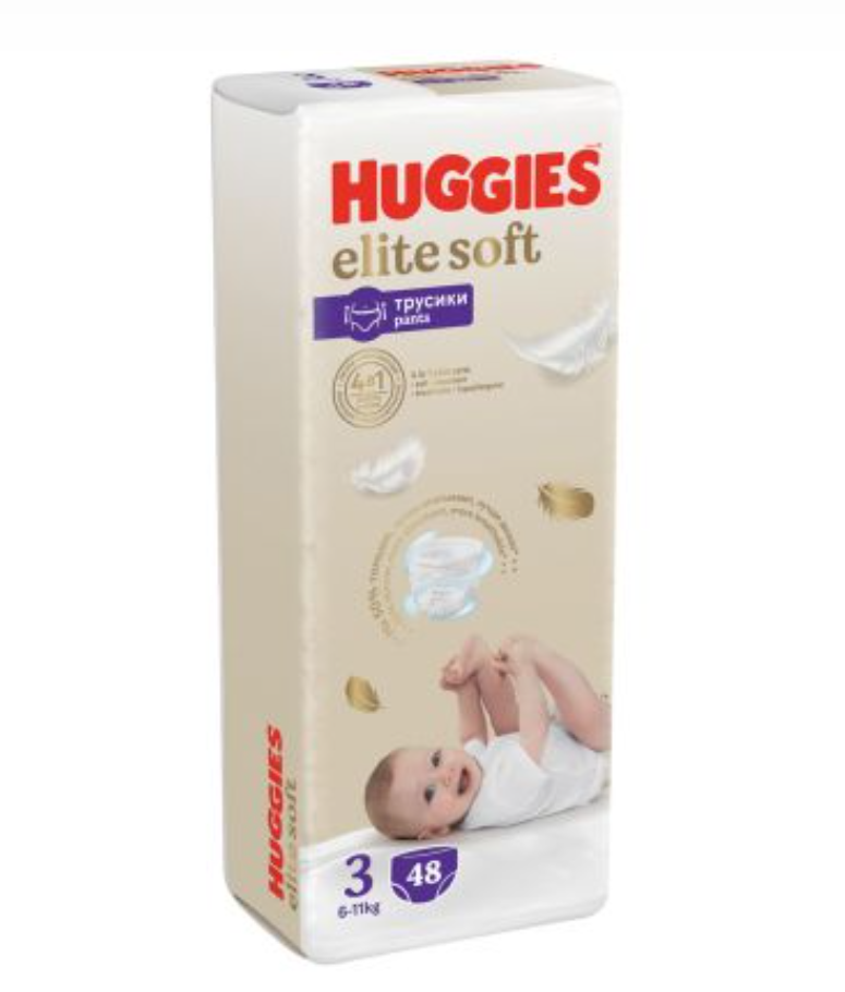 фото упаковки Huggies Elite Soft Подгузники-трусики