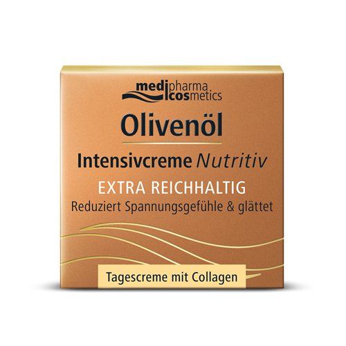фото упаковки Medipharma Cosmetics Olivenol Крем для лица интенсив питательный, крем для лица, ночной, 50 мл, 1 шт. фото упаковки Medipharma Cosmetics Olivenol Крем для лица интенсив питательный