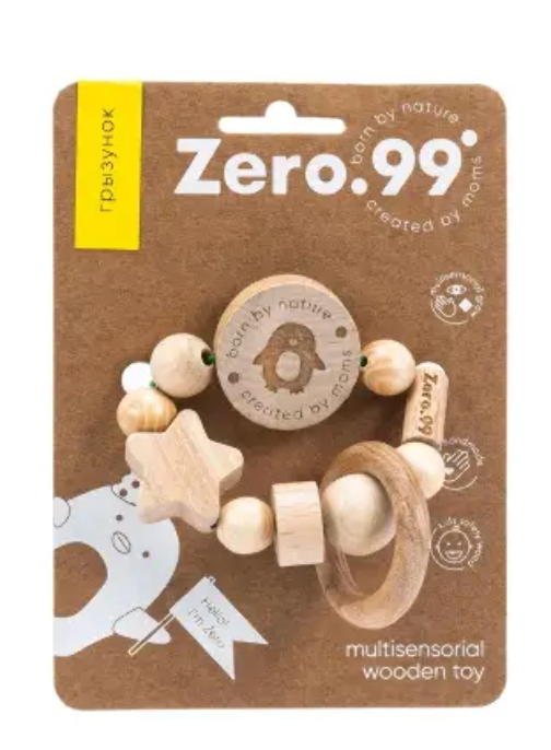 фото упаковки Zero-99 игрушка развивающая из дерева грызунок