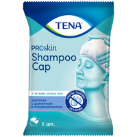 фото упаковки Tena шапочка экспресс-шампунь для мытья головы