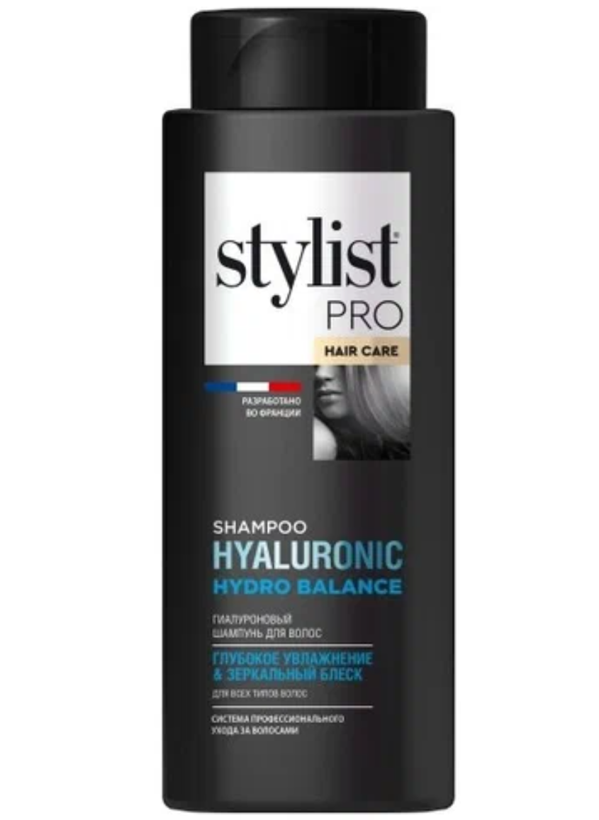 фото упаковки Stylist pro Шампунь для волос гиалуроновый