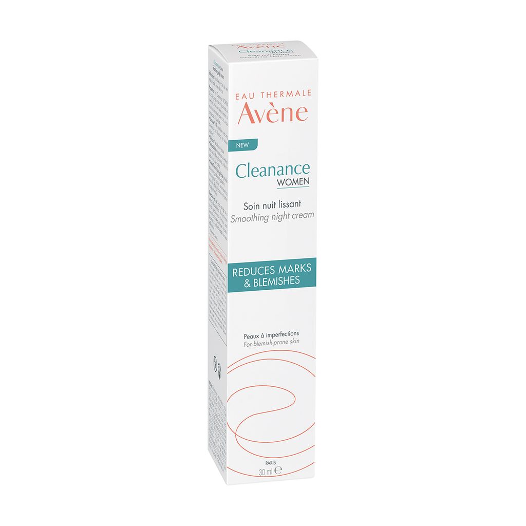 Avene Cleanance Women Крем разглаживающий, крем, ночной, 30 мл, 1 шт.