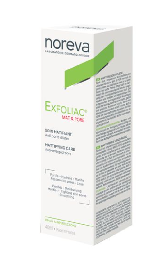 Noreva Exfoliac Крем матирующий и поросуживающий, крем для лица, 30 мл, 1 шт.