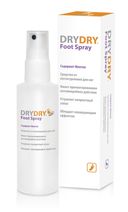 Dry Dry Foot Spray спрей для ног, спрей, 100 мл, 1 шт.
