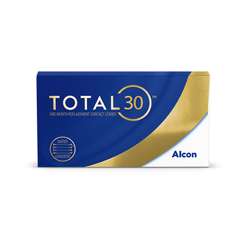 Alcon Total 30 Линзы контактные ежемесячной замены, -4.00, 8.4, 3 шт.