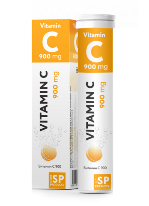 Витамин С 900 SP, таблетки шипучие, 20 шт.