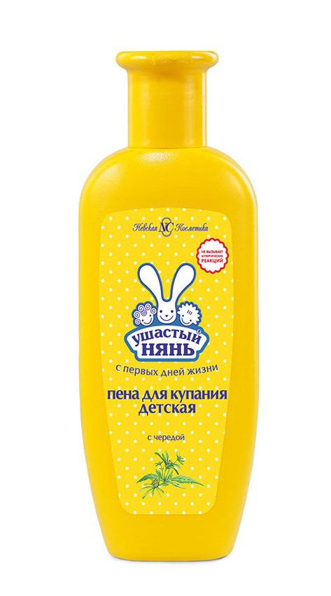 Ушастый нянь Пена для ванн с чередой, пена для ванн, 250 мл, 1 шт.