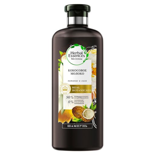 Herbal Essences Шампунь для волос, шампунь, Кокосовое молоко, 400 мл, 1 шт.