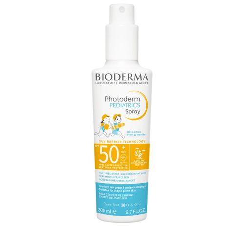 Bioderma Photoderm Спрей от солнца детский SPF50+, спрей, 200 мл, 1 шт.